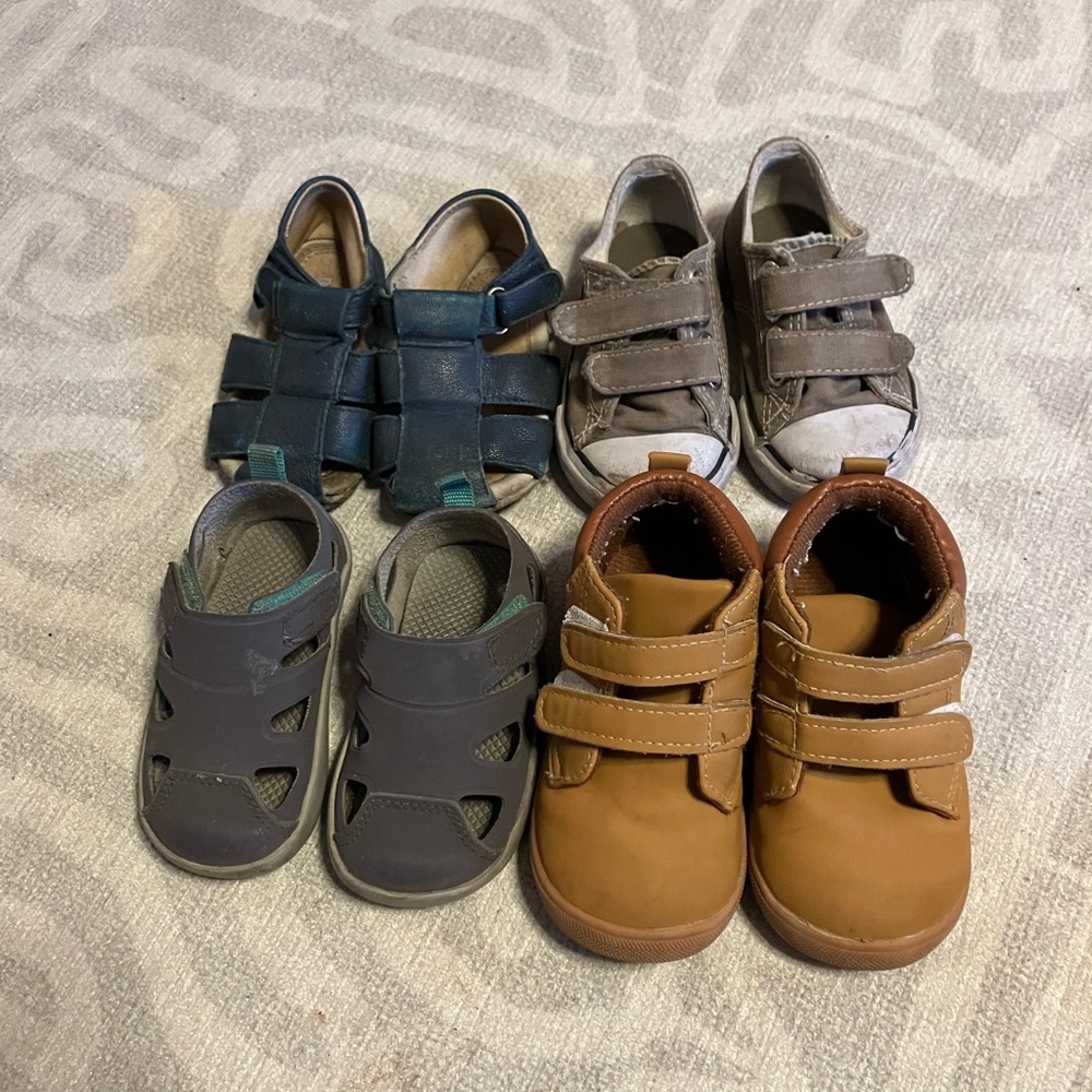 Bundle of toddler shoes sizes 4-5